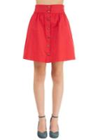 Tropicalwear Curry Your Enthusiasm Skirt In Cayenne