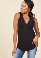 Everyday Upgrade Tank Top In Black In 3x