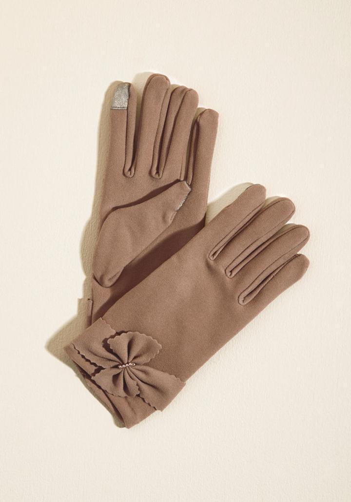 Modcloth Sophisticated Salutations Texting Gloves