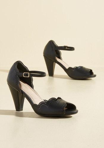  When Life Gives You Lessons Peep Toe Heel In Black In 6