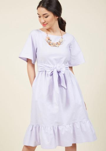 Closetlondon Lean Into Ladylike Midi Dress In 8 (uk)