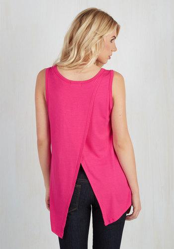 Cornerclothinginc Boost The Basics Tank In Magenta