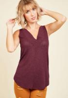  Everyday Upgrade Tank Top In Berry In Xxs