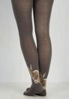 Modcloth Not A Hare Out Of Place Tights