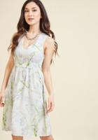 Modcloth Inspirational Approach Floral Dress