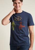 Modcloth At First Byte Men's Graphic Tee In M