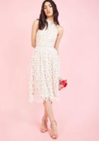  Defining Divine Midi Dress In White In Xl