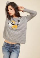  Ride On Your Coati Tails Sweater In S/m