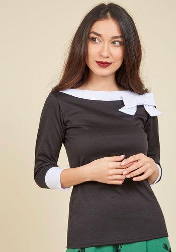 Roma Ready Top In Black In S