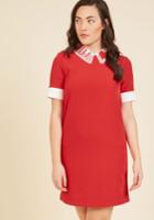  Just Say Yes Shift Dress In L