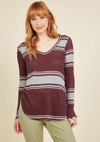  For The Run Of It Knit Top In 3x