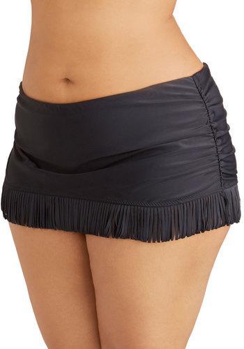 Jessica Simpson Swim Boho Breezy Swimsuit Bottom In Plus Size From Modcloth