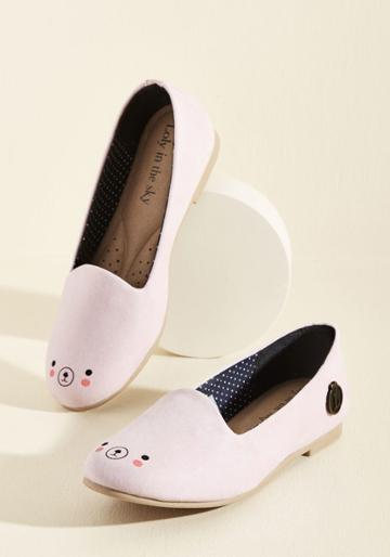 Lolyinthesky Oso Adorable Loafer In Blush In 6.5