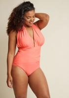 Modcloth Paradise Pride One-piece Swimsuit In 8