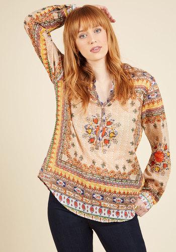  Take A Haiku Cotton Top In Borders In 3x