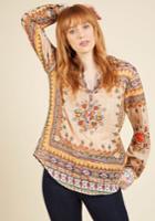  Take A Haiku Cotton Top In Borders In 3x