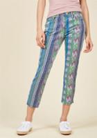  Daytime Dash Cropped Pants In Geo Jam In 1x