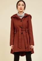 Stevemadden Once Upon A Thyme Coat In Paprika In Xs