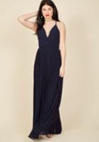  Beautifully By Your Side Maxi Dress In Midnight Blue In S