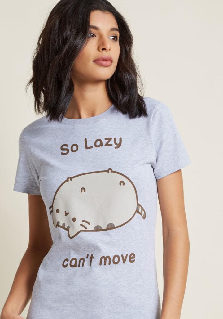Modcloth Put On Paws Graphic Tee In Xl