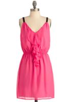 Peppermint Look To The Future Dress In Pink