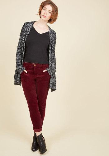  You Wear The Pants In Burgundy In S