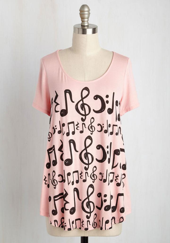  Musical Flair T-shirt In 1x