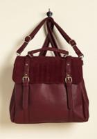  Stop, Rock, And Roll Convertible Bag In Burgundy