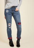  Cabin To Manhattan Jeans In Mid Wash In 9