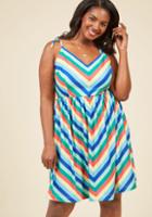  My Sunday Zest A-line Dress In Paradise In 1x