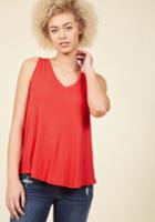  Endless Possibilities Tank Top In Cardinal In Xl