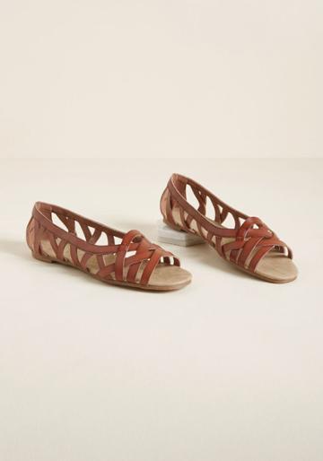 Blowfish At All Coasts Peep Toe Flat In 6.5