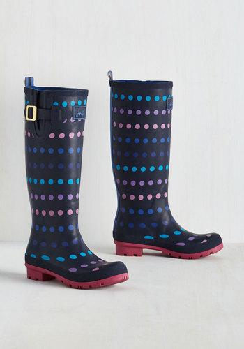 Joulesusainc Splash The Time Rain Boot In Dots