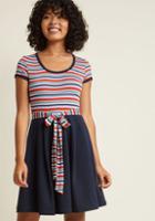 Modcloth Let's Twofer Together Knit Dress In 1x