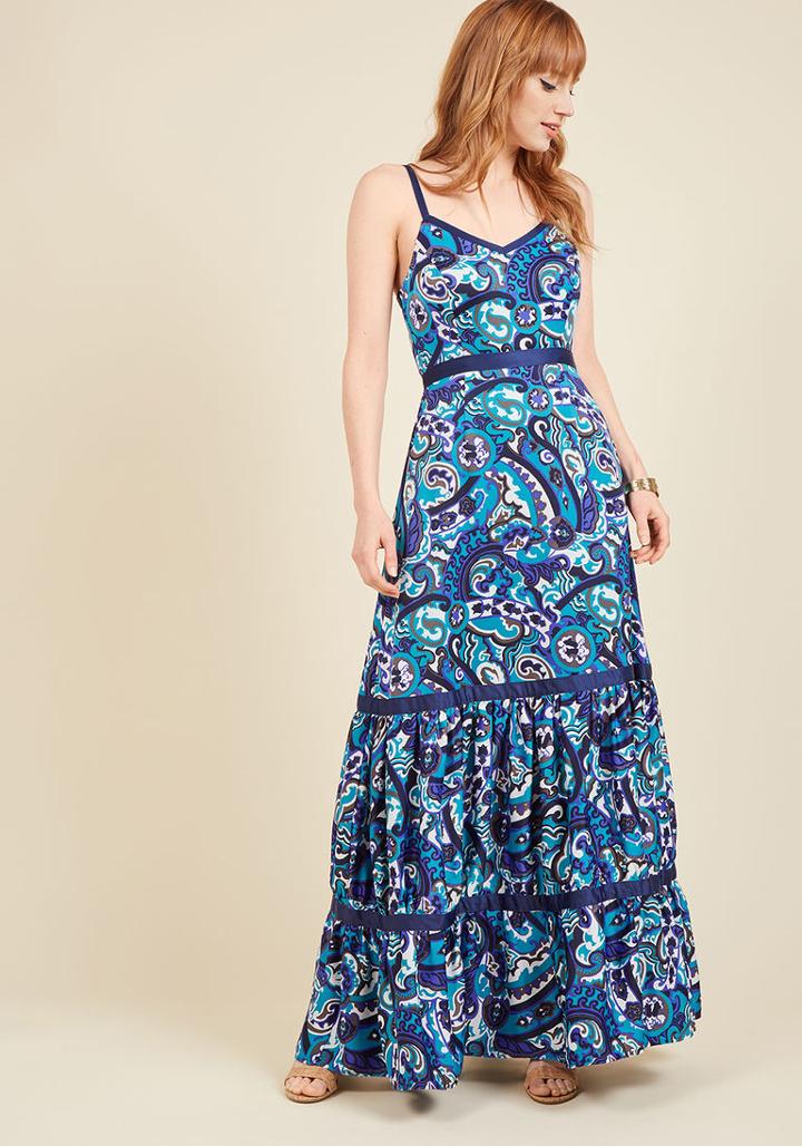  Rhythm And Radiance Maxi Dress In Xl