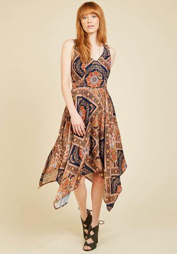  Evenings In Athens Midi Dress In 4x