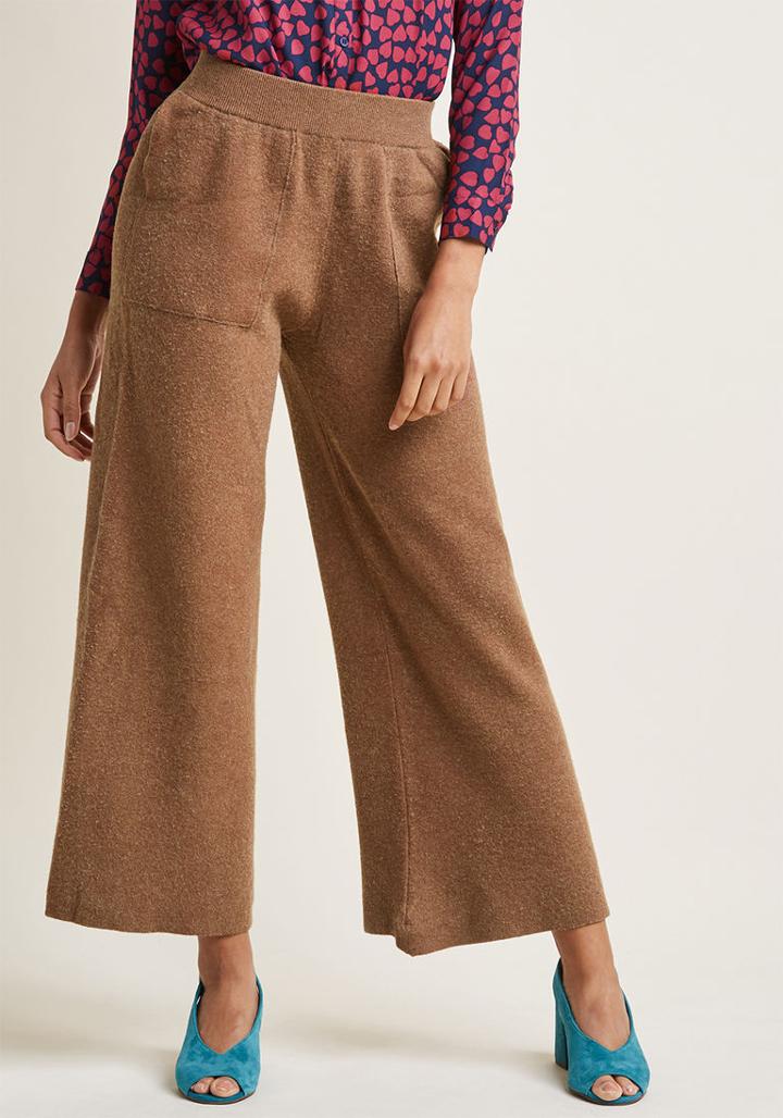 Companiafantastica Compania Fantastica Chic Scheme Knit Pants In M/l