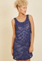 Modcloth Known Intricately Mini Dress In S