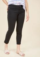 Modcloth A Feel For Details Cropped Pants In Xl