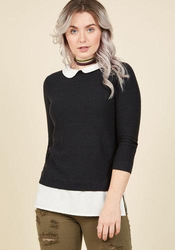  Classroom Charisma Sweater In Black In 2x