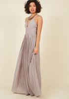  Beautifully By Your Side Maxi Dress In Stone In L