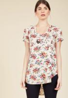  Packing Preserves T-shirt In Rustic Blossom In 1x