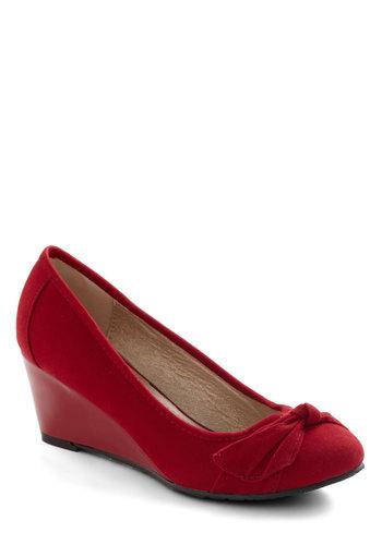 Modcloth Apple Slices Wedge