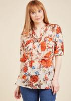 Modcloth Orchard Up! Button-up Top