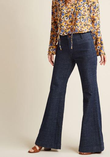 Wrangler Wrangler Wide-leg Whim Jeans - 33 In 14