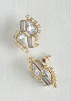 Lydellnyc Wishful Twinkling Earrings In Rhinestone