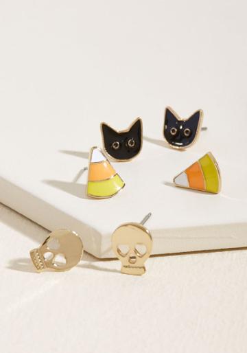 Modcloth Festive Feature Earring Set