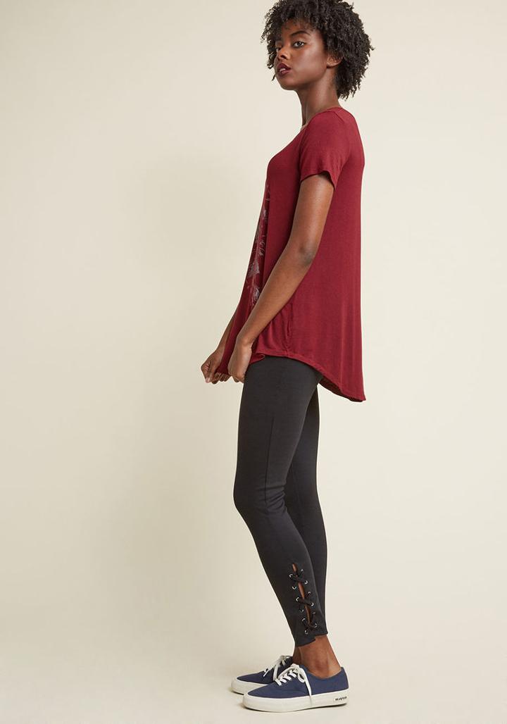 Modcloth Given Half A Dance Leggings In S