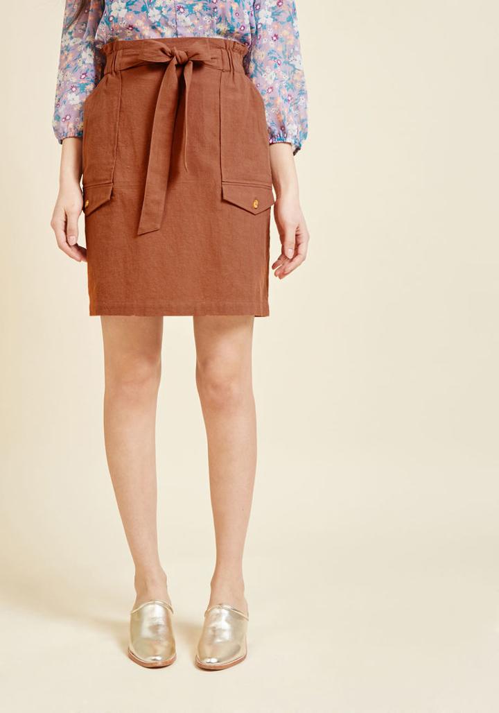 Flawless Knowledge A-line Skirt In Xs