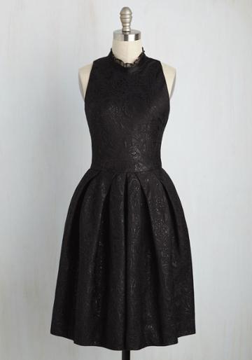Wendybird Illustrious Intrigue Fit And Flare Dress In 10